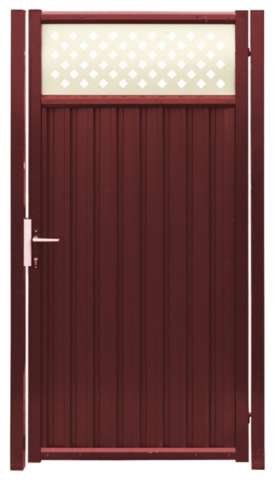 Калитка Estet Plus 2,0х1 RAL 3005/1014
