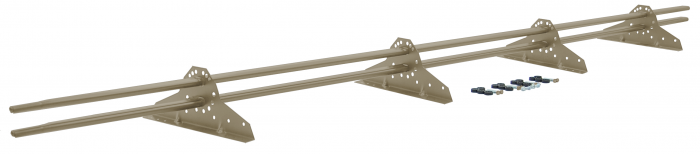 Снегозадержатель трубчатый Grand Line RAL 1035 3м