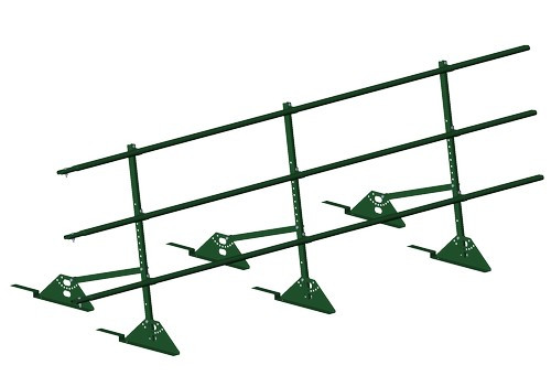 Ограждение кровельное PRESTIGE ZN композит H-900/3,0м (3трубы) ГОСТ Р 53254-2009