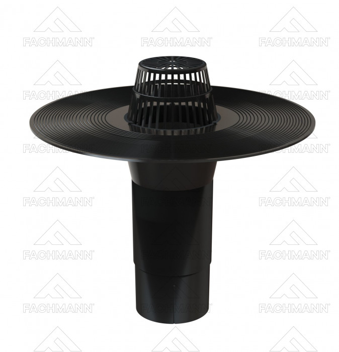 Воронка для битумных кровель без обогрева V110x300