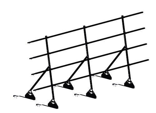 Ограждение кровельное PRESTIGE ZN натур H-1200/3,0м (4трубы) ГОСТ Р 53254-2009