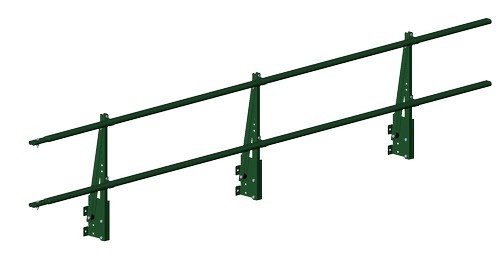 Ограждение парапетное PRESTIGE H-600/3,0м (2трубы) ГОСТ Р 53254-2009 V1;V2