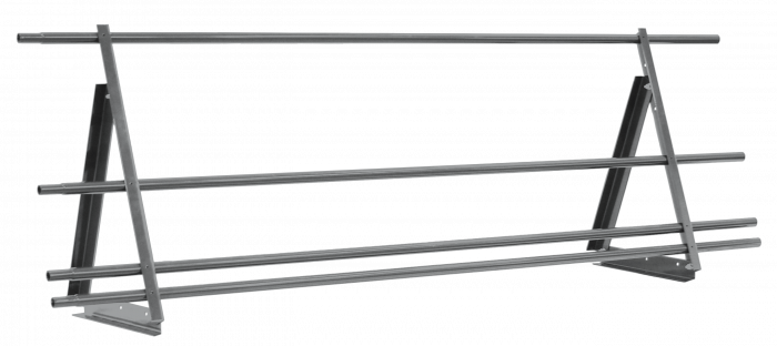 Ограждение кровельное со снегозадержателем Optima 0,65х2м RAL 7004