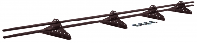 Снегозадержатель трубчатый Grand Line RAL 3007 3м